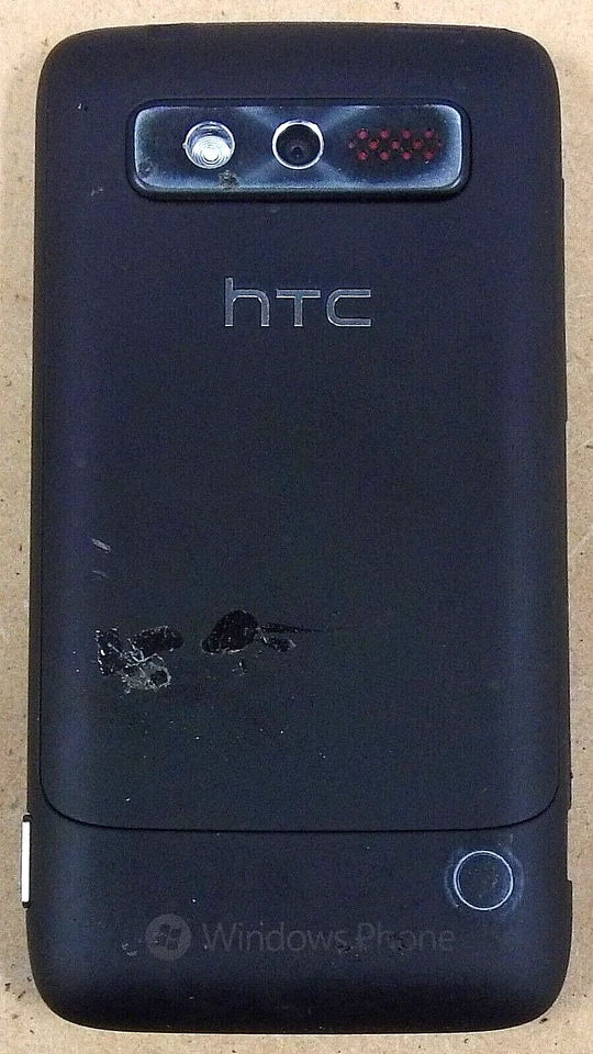 HTC 7 Trophy MWP6985 - Black ( Verizon ) Very Rare Smartphone - Image 2 of 2