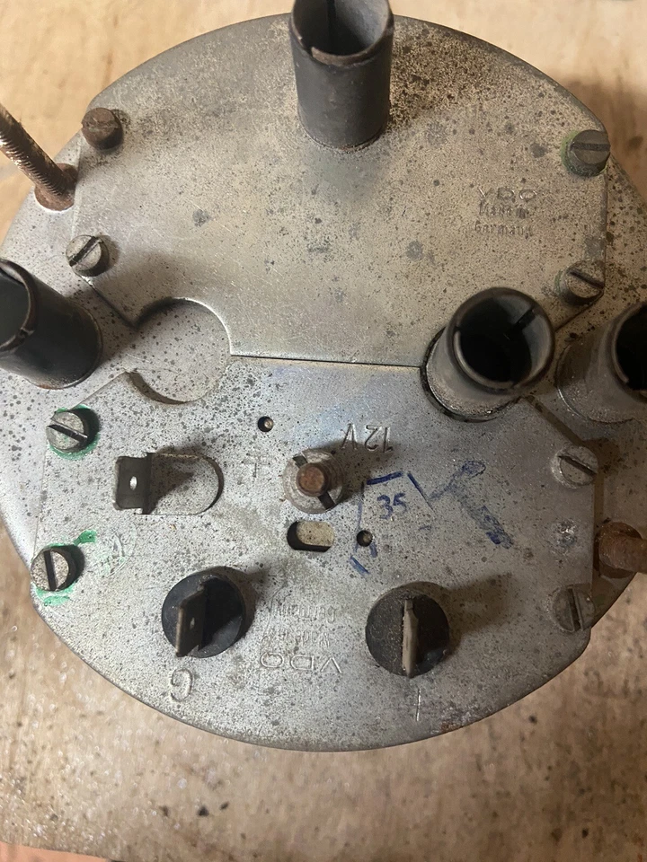 Porsche 911, 912 90174150104 temperatura, generador, medidor de combinación de aceite Foto 3 de 3