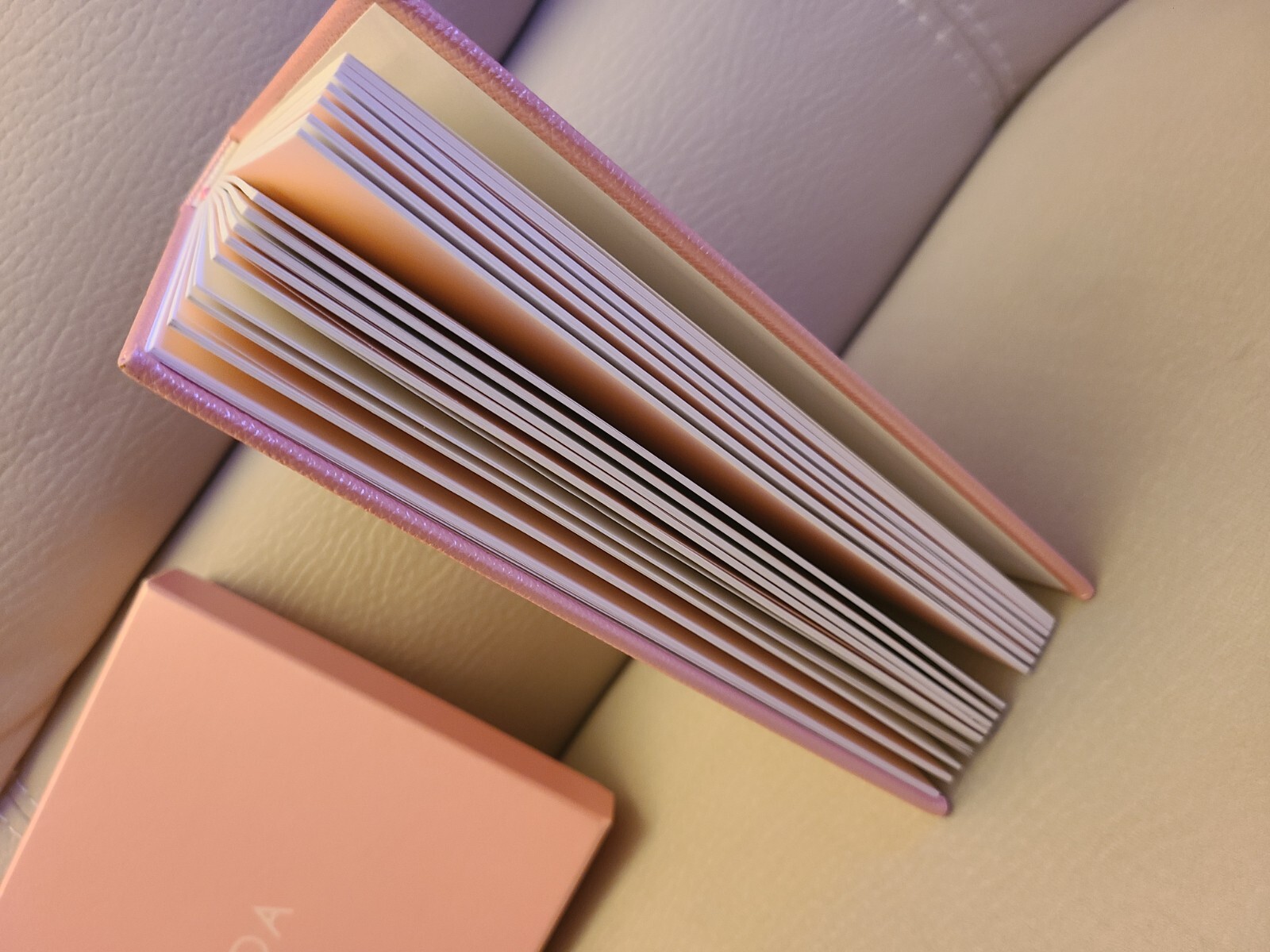 ESCADA New Large Pink Padded Notebook Journal Book. | eBay
