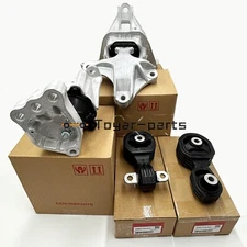 For 18-21 Honda Accord Touring 1.5T Turbo Auto CVT Motor Mounts Trans Mount Set