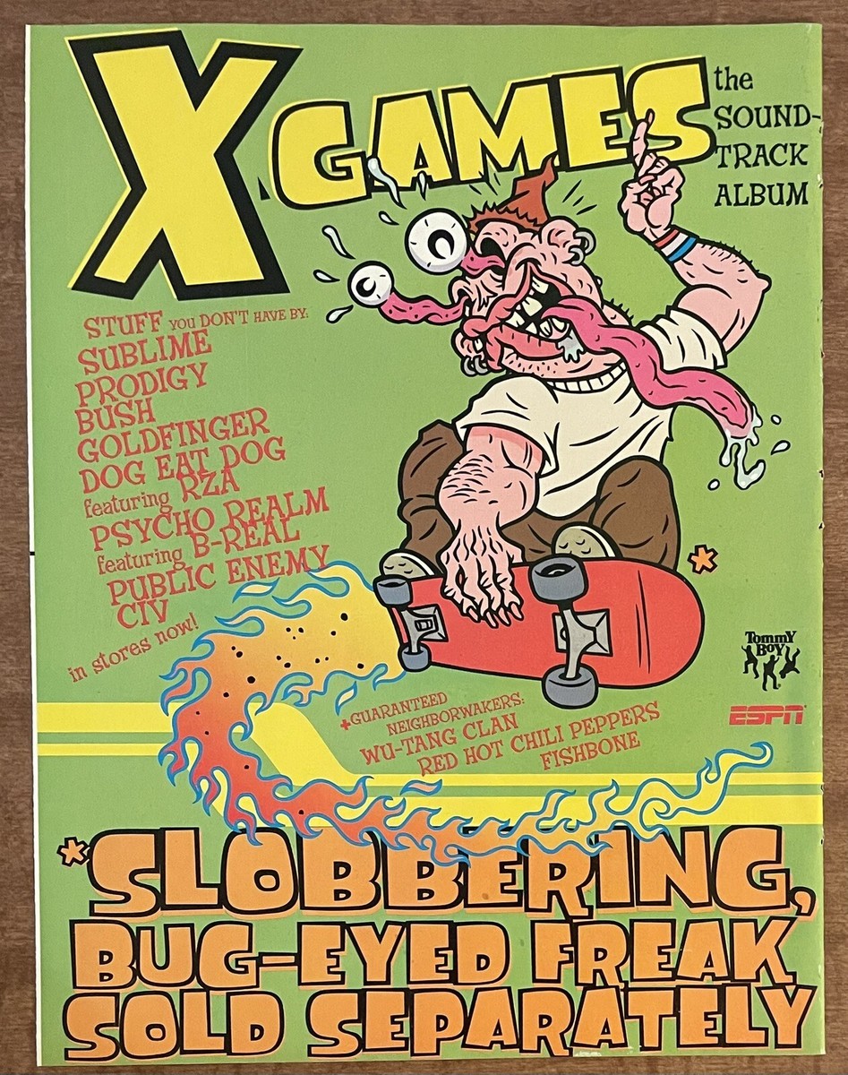 1997 Summer X-Games Soundtrack ESPN Sublime Bush Wu-Tang Red Hot