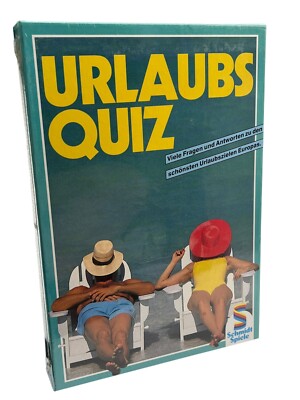Urlaubs-Quiz - Schmidt Spiele Fragen & Antworten Urlaubsziele Europa - NEU & OVP