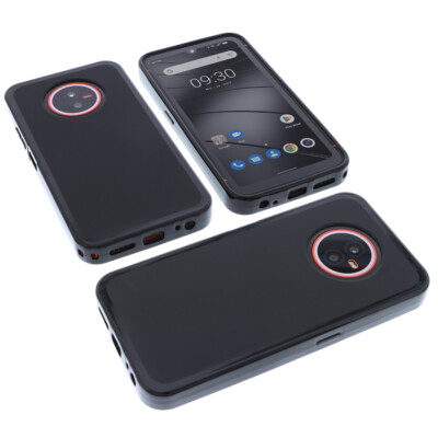 Hülle für Gigaset GX4 / GX4 PRO Tasche Schutz Handytasche TPU Gummi Case Schwarz