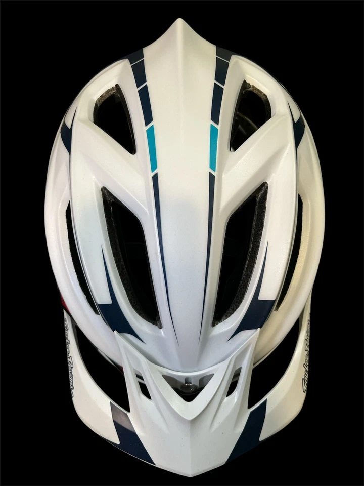 Troy Lee A2-MIPS; Plateado/Blanco/Marino Talla XL/2X Foto 2 de 4