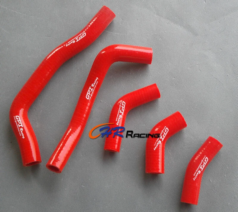 For HONDA CRF450R 2005-2008 2006 2007 Silicone Radiator Hose RED CRF 450 R 05-08 - Изображение 2 из 4