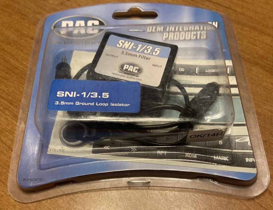 PAC SNI-1/3.5 Ground Loop Isolator & Noise Filter Eliminates Audio Buzzing Noise - Image 2 of 4
