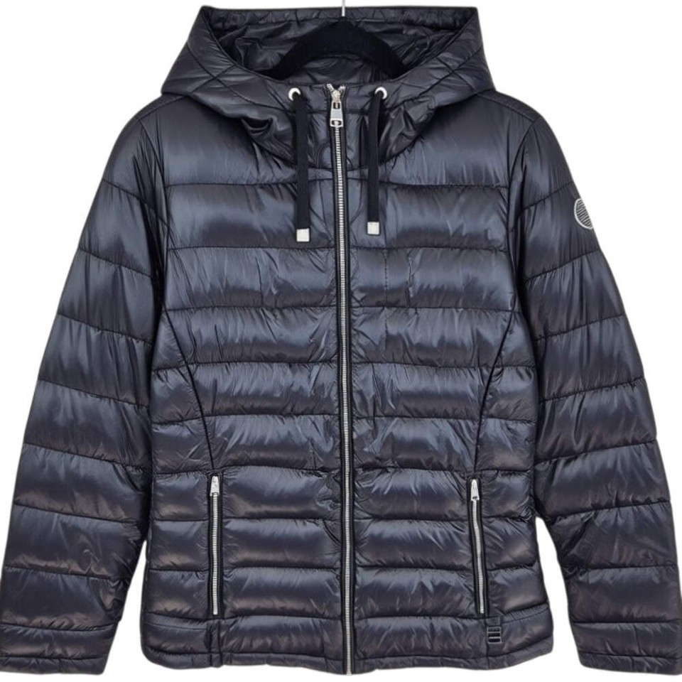 Calvin Klein Womens Black Padded Jacket Size S