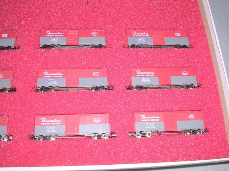 Con-Cor N Scale (Pacemaker Freight Service) Add-On Set  #840412 New York Central - Image 3 of 4