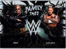 2026 Topps Chrome WWE Family Tree Rikishi Solo Sikoa