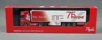Herpa 317733 H0,1:87 Scania CS20 Hd KüHlkoffer-Sattelzug Heide Logistik 75 Jahre