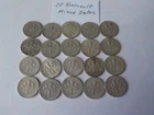 20     US  Silver   Dime Lot - Roosevelt