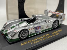 Ixo Models Audi R8 Sport UK Biela Mc Carthy Salo 2003 Le Mans LMM051 1:43 diecas