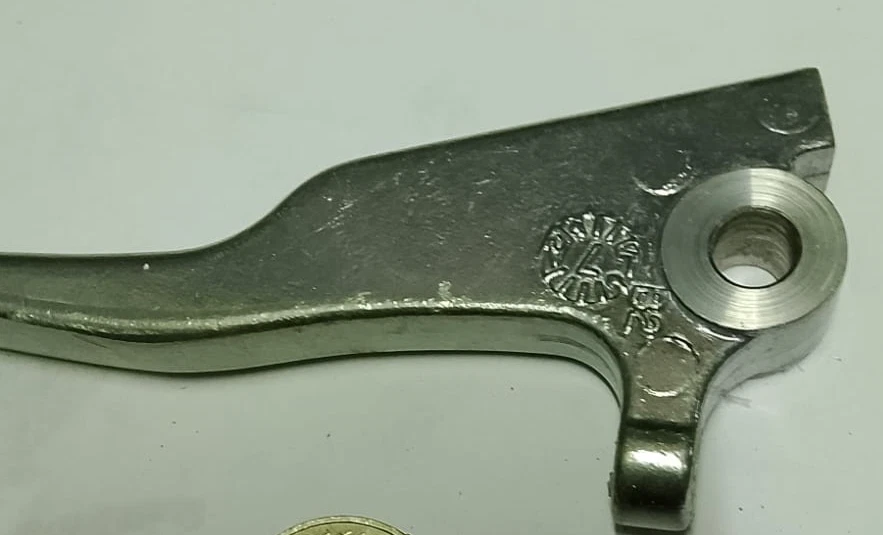 PIAGGIO X9 500 EVO ABS IMPIANTO GRIMECA 600829 - LEVA FRENO SINISTRA NUOVA ORI - Immagine 2 di 3