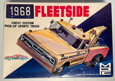 #ad MPC 868 1968 Chevy Fleetside Tow Truck Pickup Wrecker Model 1 25 Sealed B266 $399.99