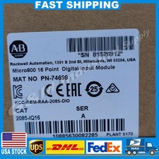 NEW Allen-Bradley 2085-IQ16 Micro800 16 Point Digital Input Module 2085IQ16