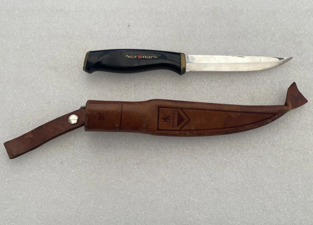 Normark Knife In Collectible Vintage Factory Manufactured Fixed