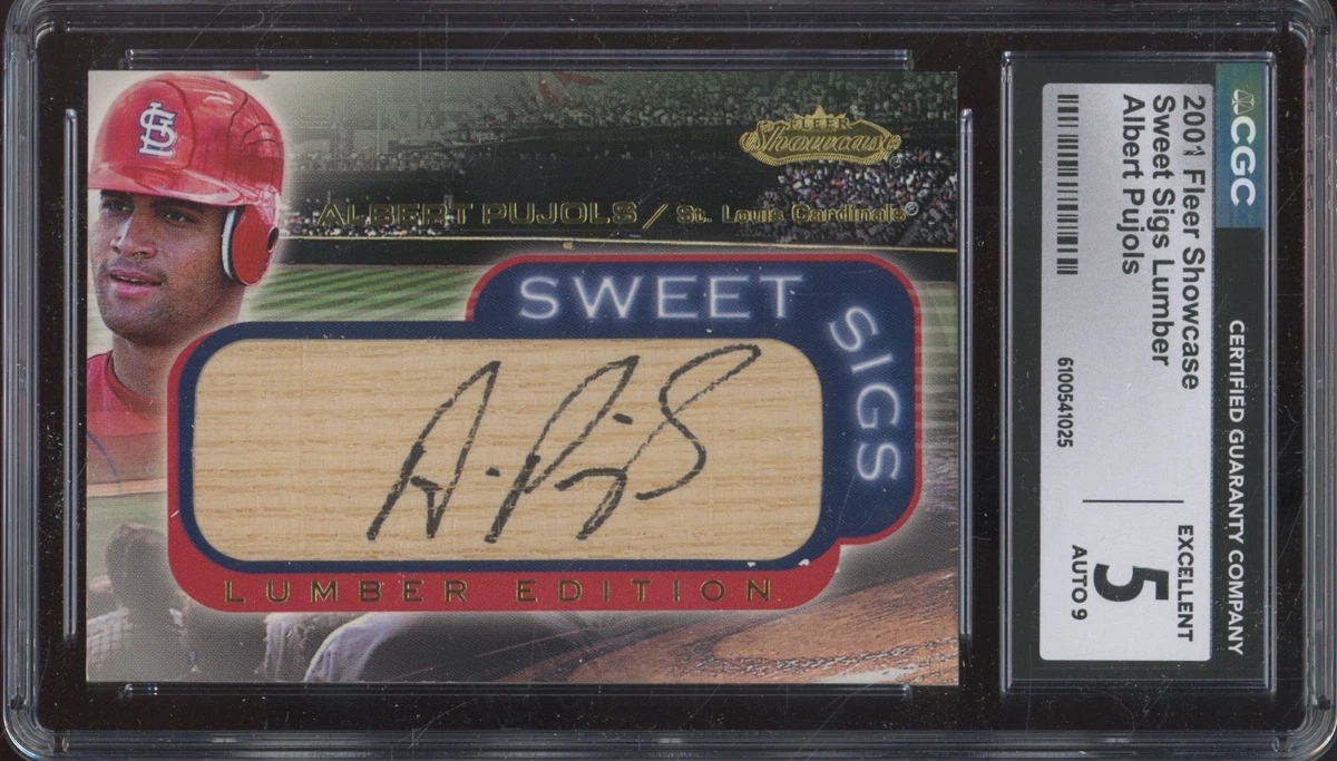 Fleer Albert Pujols Rookie Baseball Sports Trading Cards