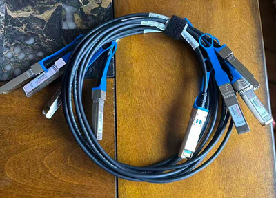 Lot of 4 ModuleTek MT-SFP-10G-CU1.5M SFP+ 10G Twinax DAC Cable   1.5Meter (Used)