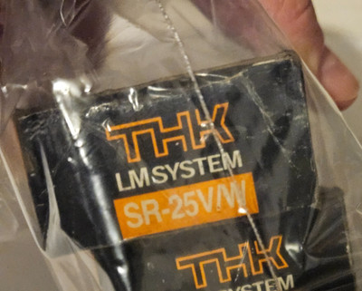 New - THK SR-25V/W Linear Guide Block