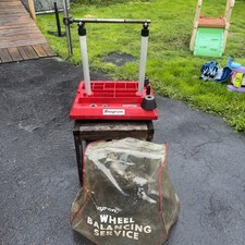 Rare Vintage Snap On Wheel Balancer Wbk15 With Cover