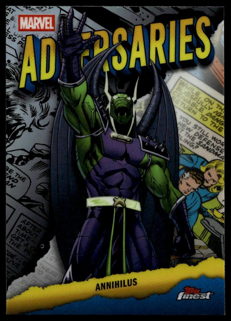 2026 Topps Finest Fantastic Four Annihilus #AD-01