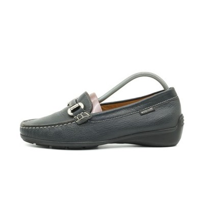 Mephisto Damen mokassin loafer dunkelgrau leder komfort klassisch EU 38