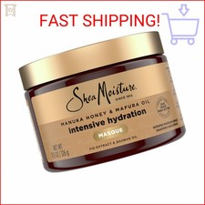 SheaMoisture Intensive Hydration Hair Masque Manuka Honey  Mafura Oil For Dry,