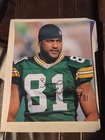 TYRONE DAVIS AUTOGRAPHED  8X10 PHOTO GREEN BAY PACKERS