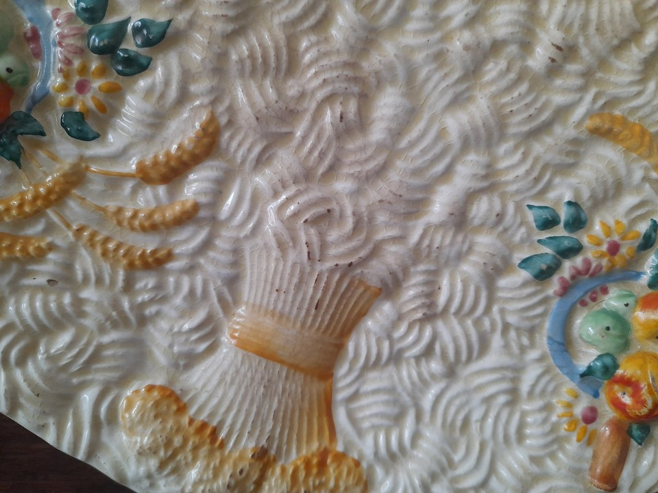 Clarice Cliff Plate Celtic Harvest Pattern | eBay