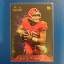Wild Card 2021 MATTE Rookie Heat Trevor Lawrence #MRHR-1 Football Card. rookie card picture