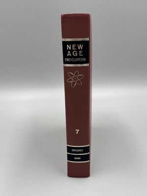 1978 NEW AGE ENCYCLOPEDIA Vol 7 Explosives Ghana Hardcover Book