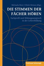 Die Stimmen der Fächer hören: Fachprofil un...