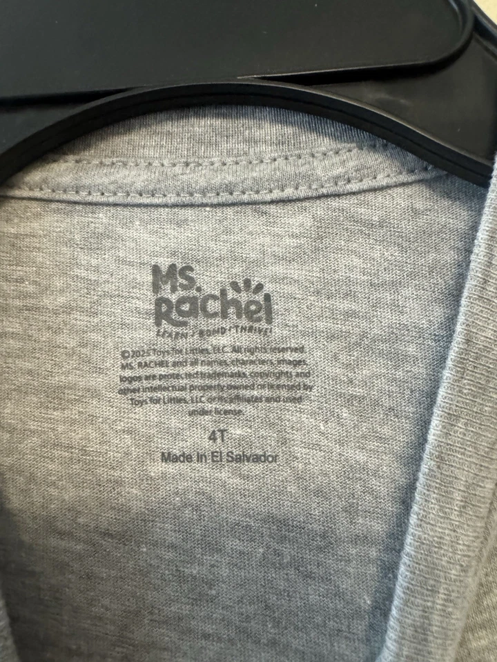 Camiseta para niños Ms Rachel Foto 3 de 4