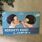 Vintage 1991 Hershey's Kisses Chocolate Porcelain Advertisement Sign Ande Rooney