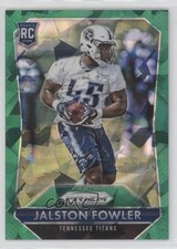 2015 Panini Prizm Rookies Green Crystal Prizm /75 Jalston Fowler #242 ke4