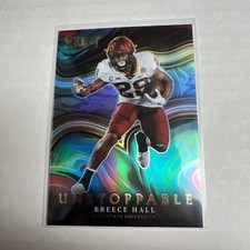 2022 Panini Select Draft Picks - Unstoppable Breece Hall #US-BH Rookie Rc