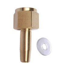 DIN 477/ W21.8 Hex Nuts with Washer For Gas Pressure Reducing Valve Interface