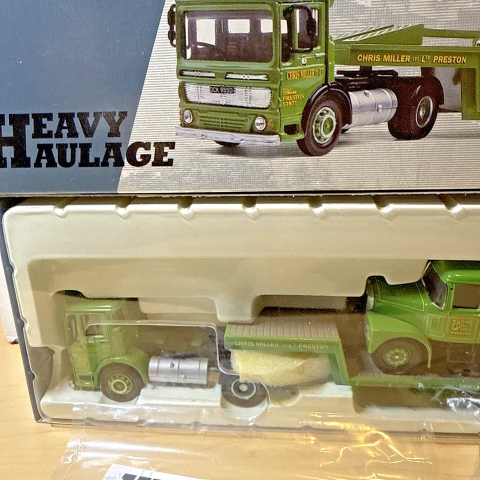 Corgi Classics #31003 Heavy Haulage – Chris Miller AEC Ergomatic Articulated Set - Image 2 of 4