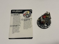 DC HeroClix Elseworlds 15th Anniversary King Aquaman 045 Super Rare With Card