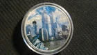 2001 American Silver Eagle Colorized 1oz Fine Silver From A Local Estate