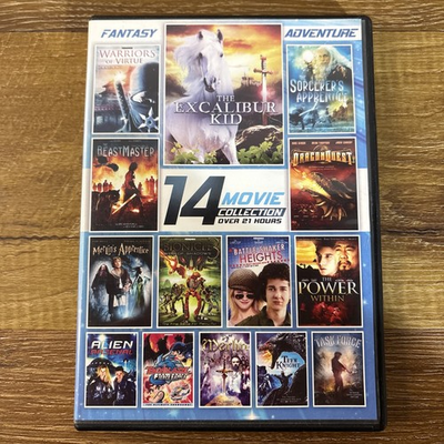 #ad Fantasy Adventure 14 Movie Collection DVD Rare Task Force 2001 The Power Within $14.50