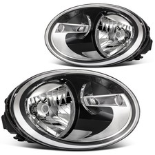 1 Pair Left Right Side Headlights Assembly For 2012-2019 Vw Beetle 5c1941006