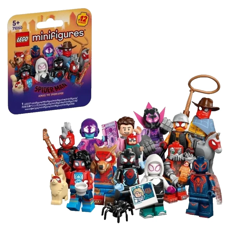 Minifigures Spider-Man : Across The Spider-Verse- Série Complet (12 Pièces) 7105 - Photo 2/2