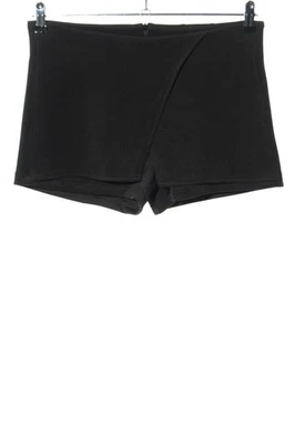 MADE IN ITALY Short Dames Pantalon T EU 38 noir style décontracté - Photo 1/4