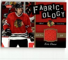 2006-07 Fleer Eric Daze Fabricology #F-ED
