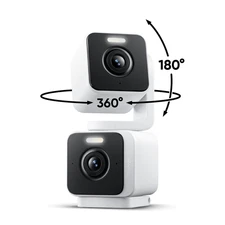 (BRAND NEW) Wyze Duo Cam Pan Indoor/Outdoor IP65 2K 360° Pan/Tilt Smart Camera