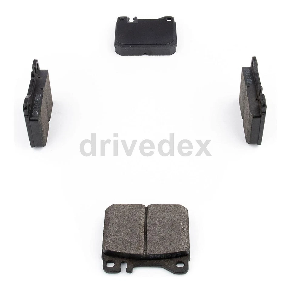 Front Rear Semi-Metallic Brake Pads Fits 1977 1978 Mercedes-Benz 230_DV - Image 2 of 4
