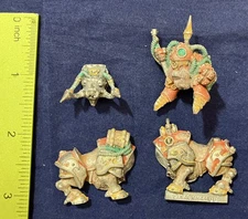 Thermo-Priest on Razorback, metal miniature for Confrontation by Rackham