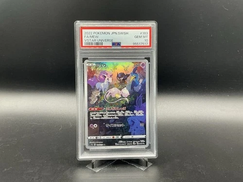 Pokémon TCG Mew 183/172 S12a: Vstar Universe Holo Japanese PSA 10