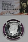2022 S SILVER NGC PF70 ULTRA CAMEO KENNEDY HALF DOLLAR #B52092